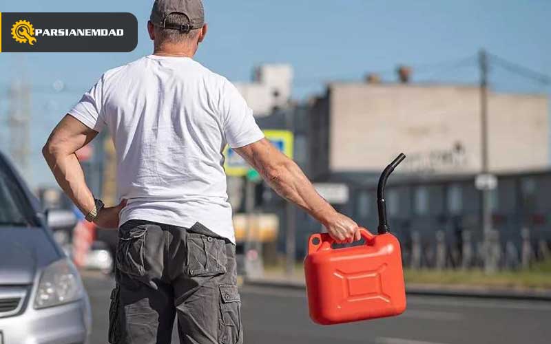 تمام شدن سوخت خودرو