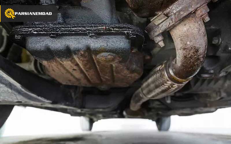 نشتی روغن موتور یا گیربکس